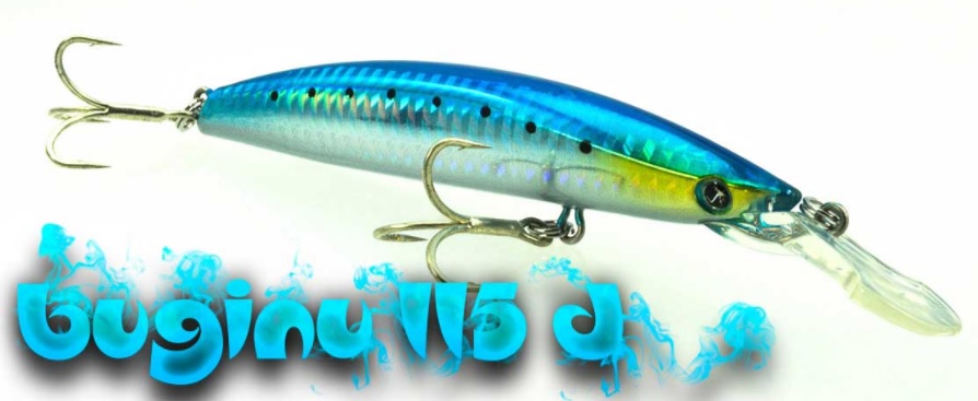 Minnow Seaspin Buginu 115 Deep 24 gr Slow Sinking