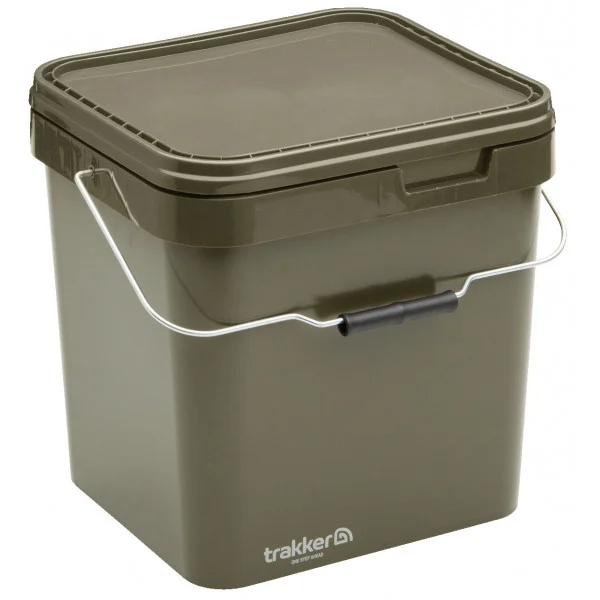 Secchio 17lt Olive Square Container Secchio 17lt Olive Square Container