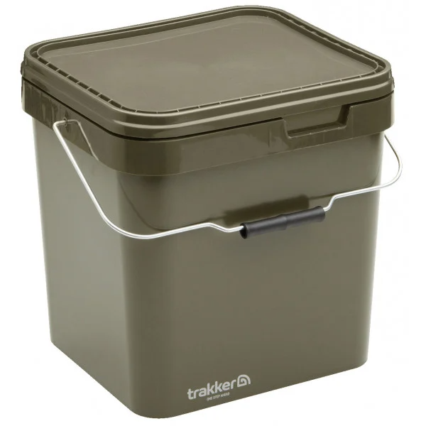 Secchio 17lt Olive Square Container