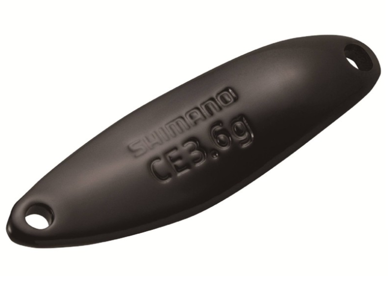 Spoon Shimano Cardiff Slim Swimmer CE 2.0gr Col. 12S Black Spoon Shimano Cardiff Slim Swimmer CE 2.0gr Col. 12S Black