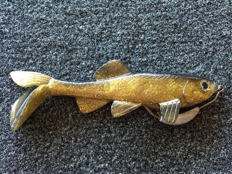 Shad Berkley PowerBait Sick Fish 4" 