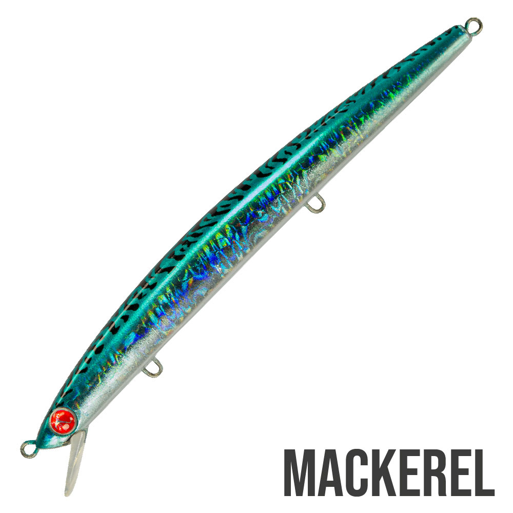Jerkbait Seaspin Mommotti SS 140 (Slow Sinking) 16 g col. MACKEREL Jerkbait Seaspin Mommotti SS 140 (Slow Sinking) 16 g col. MACKEREL