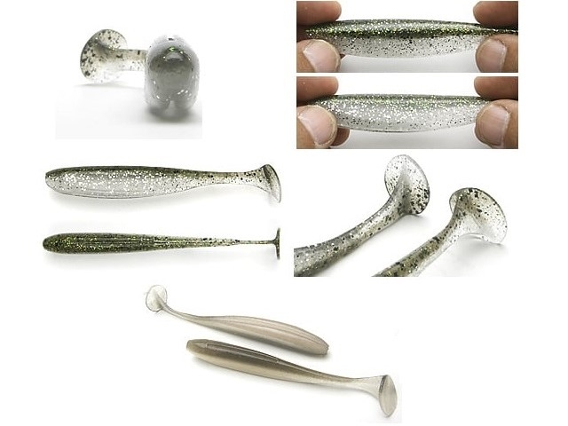 Soft Shad Keitech Easy Shiner 8” 