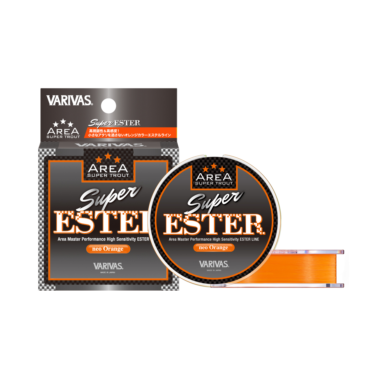 Filo Varivas Super Trout Super Ester Neo Orange 