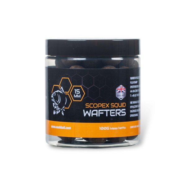 Boilies Nash Scopex Squid Wafters 15 mm 100 g