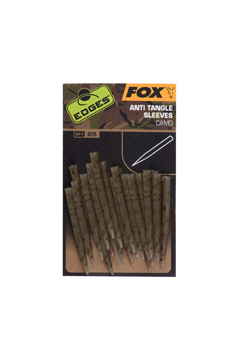 Tubetto Fox Edges Camo Anti Tangle Sleeves 25 pz