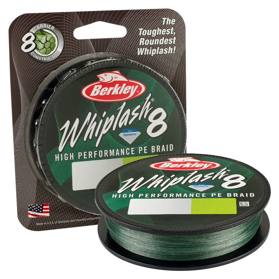 Treccia Berkley Whiplash 8 Green 150mt