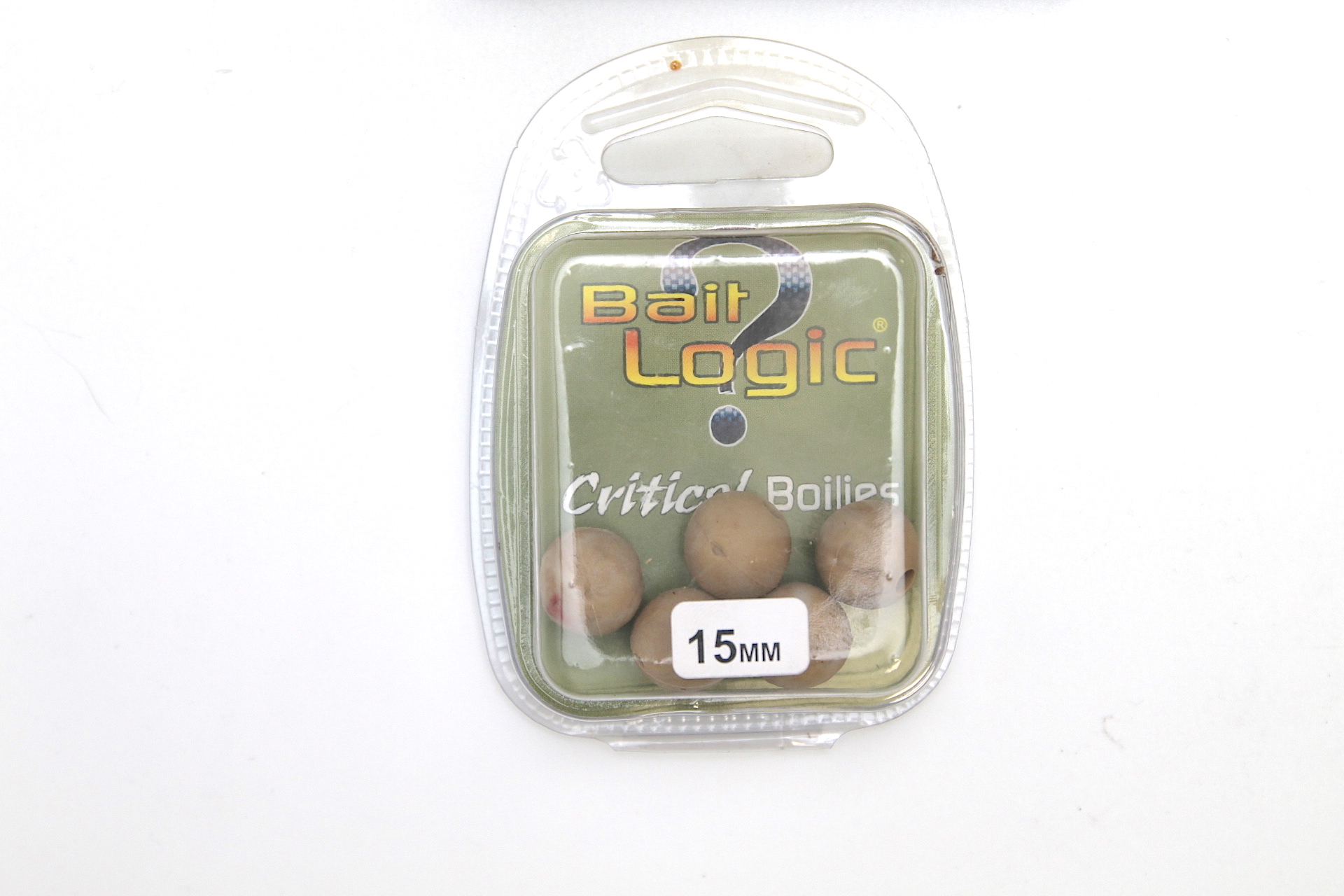 Boilies Carp Logic Critical Boilies col. Cream 15mm