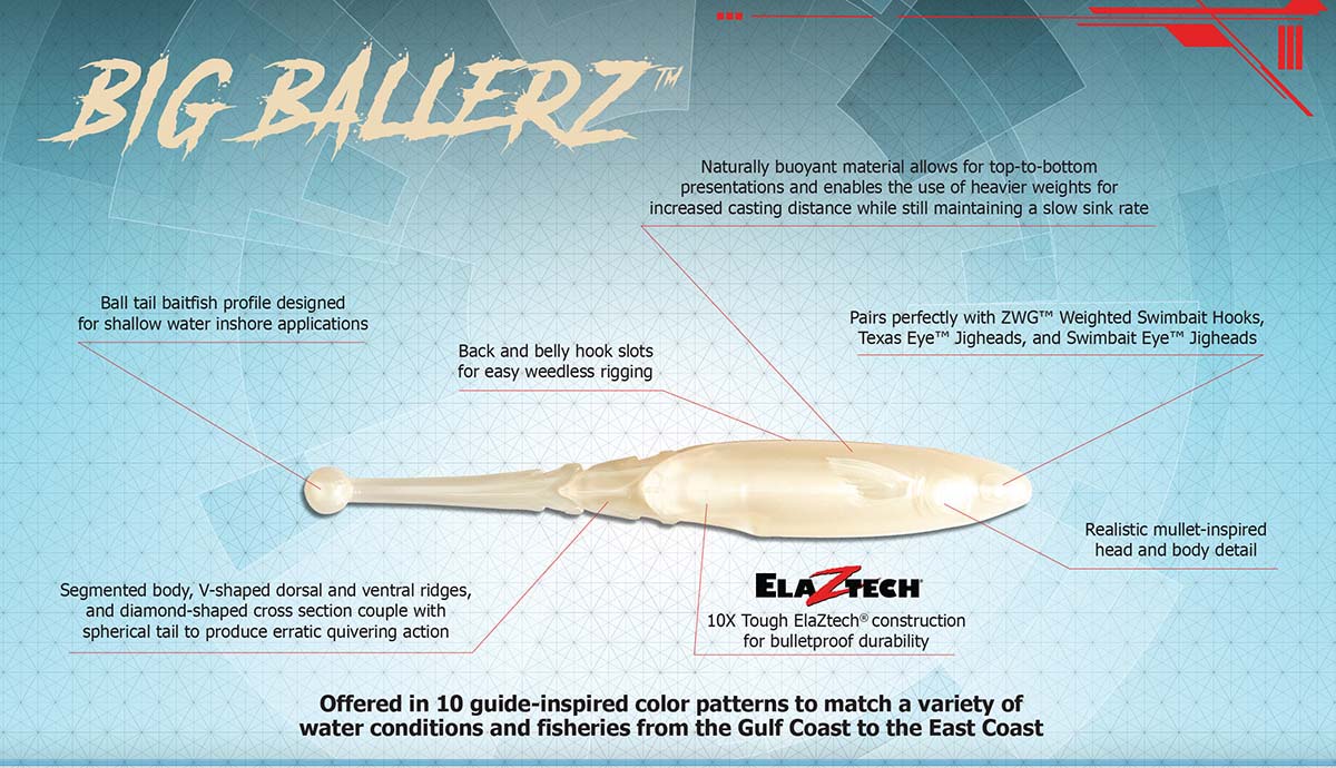 Pintail Z-Man Big Ballerz 4"