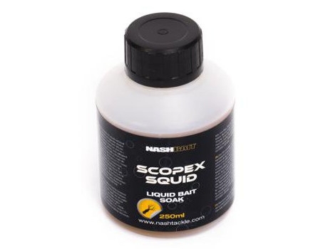 Ammollo Nash Scopex Squid liquid bait soak 250ml