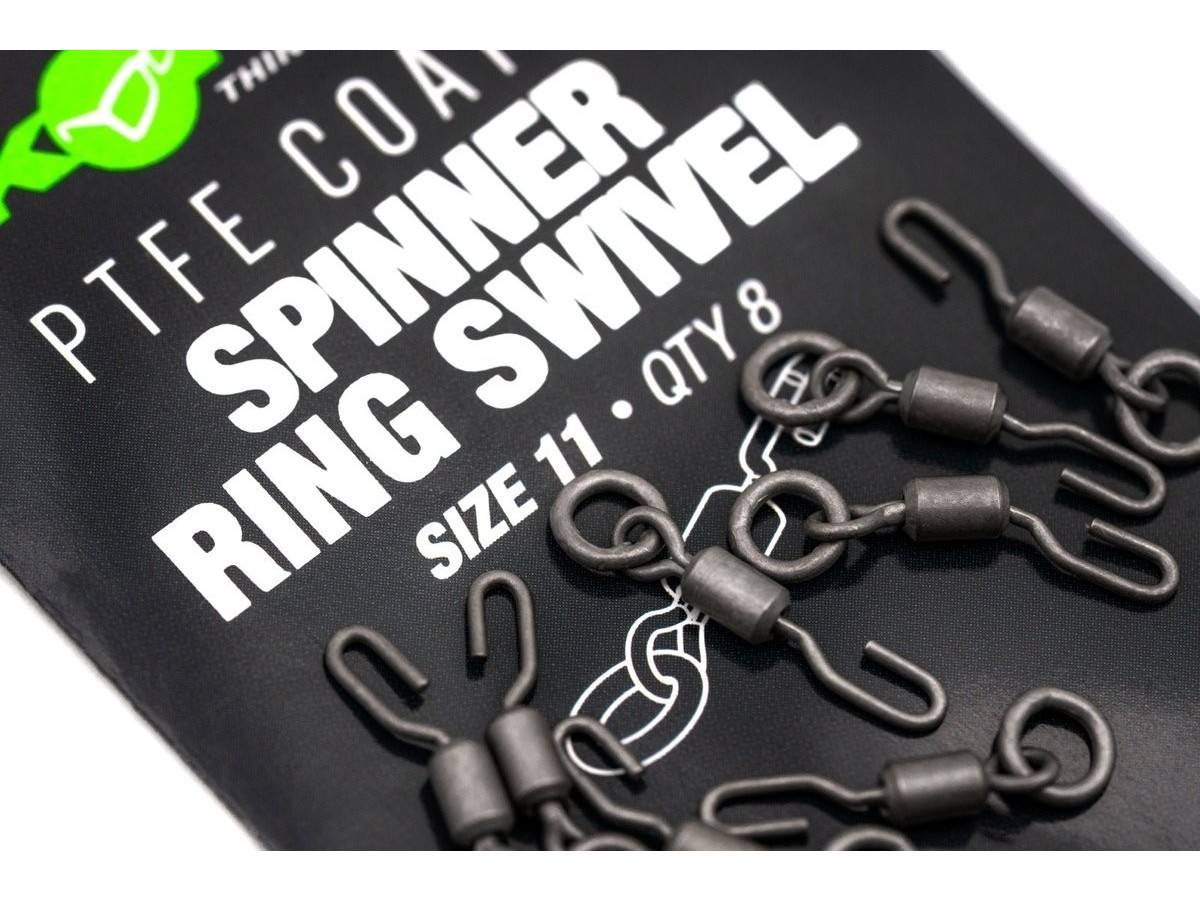 Korda PTFE Spinner ring swivel size 11