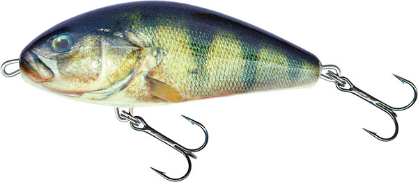 Jerkbait Luccio Salmo Fatso 14 cm 110 g col. Real Perch