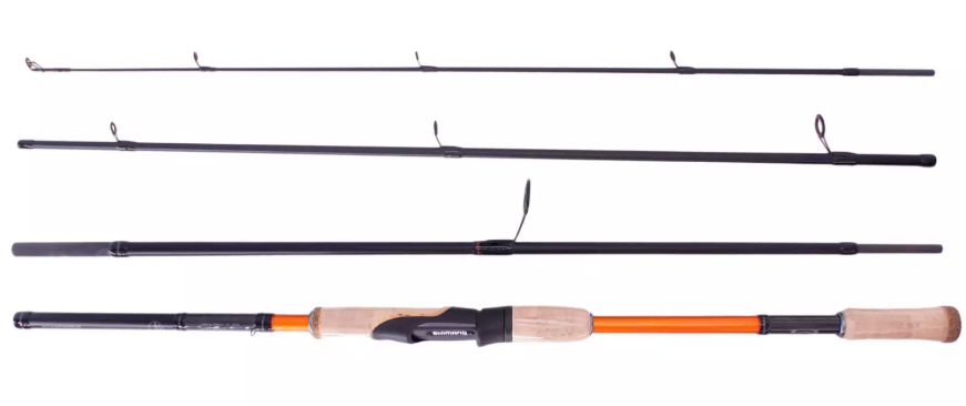 Canna Travel Shimano STC AX Spinning 2.40 m 10-30 g 4 pz