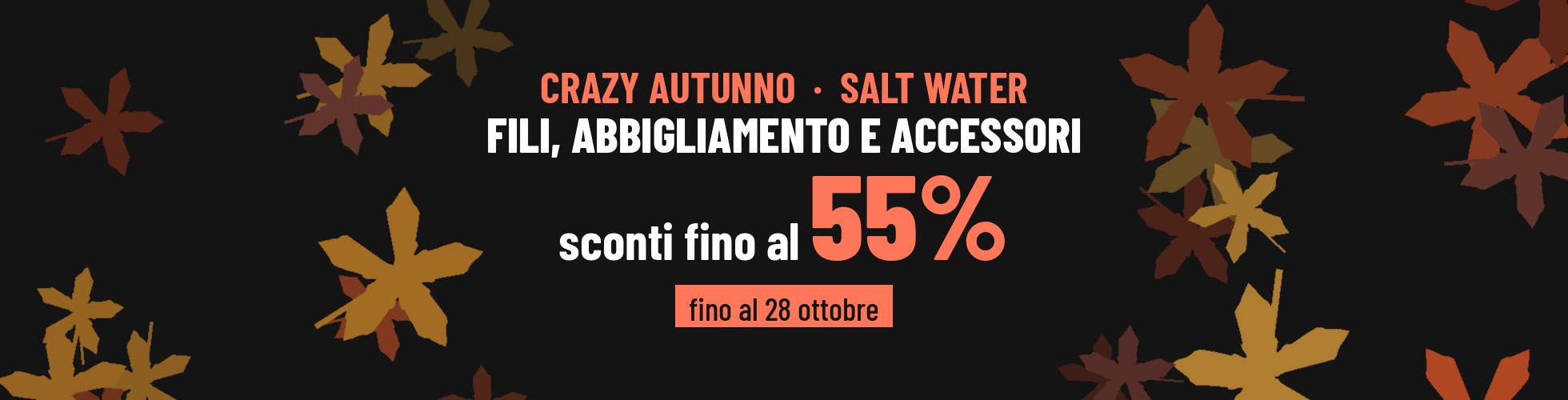 Crazy Autunno Salt Water > Fili, abbigliamento e accessori