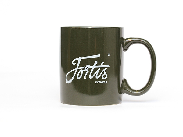 Tazza Fortis Ceramic Mug Col. Green Tazza Fortis Ceramic Mug Col. Green