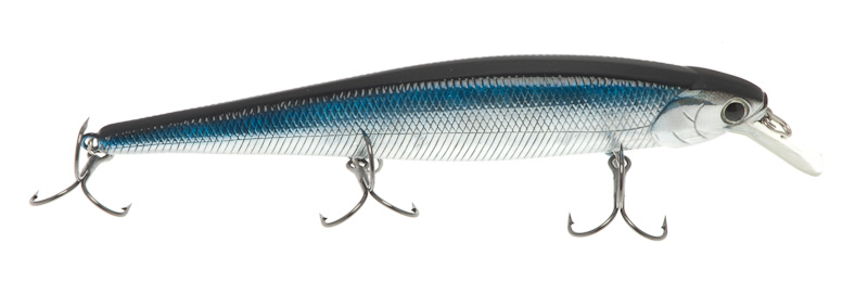 Jerkbait Lucky Craft B' Freeze Slender 127 MR col. Aurora Black