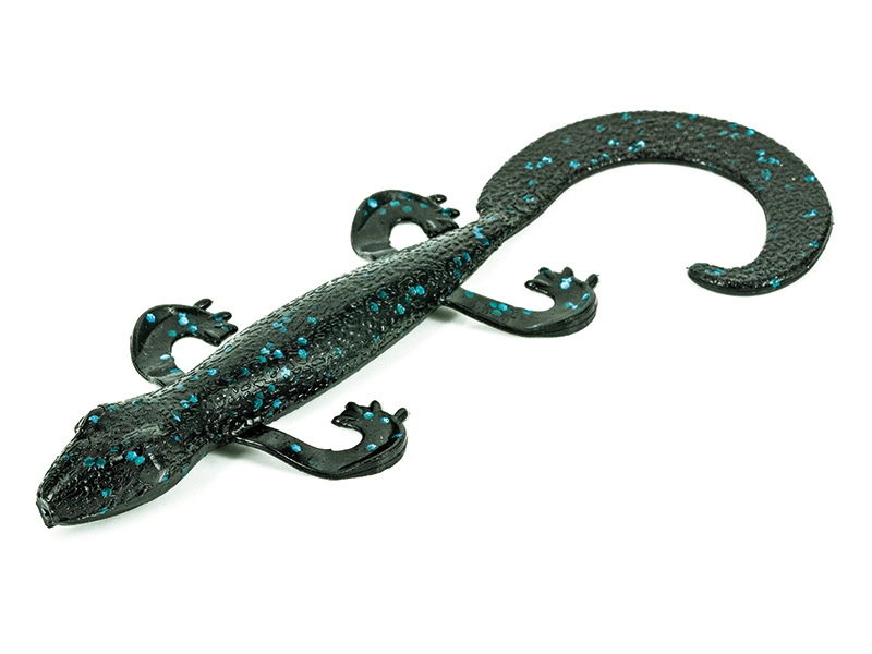 Lizard 6" col. 177 Black Blue Flake (6pz)