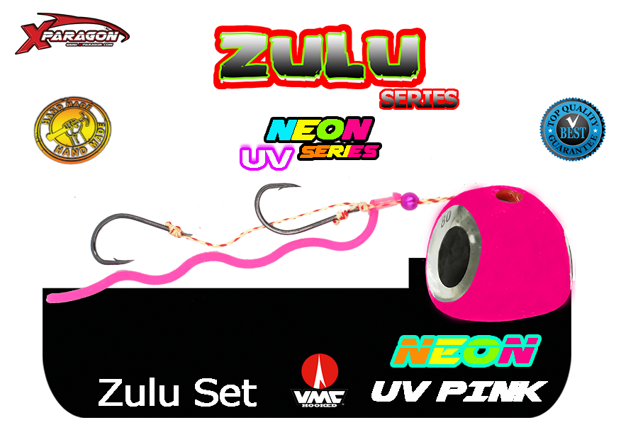 Tenya X-Paragon Zulu Slider UV Neon Set 80 g col. Pink
