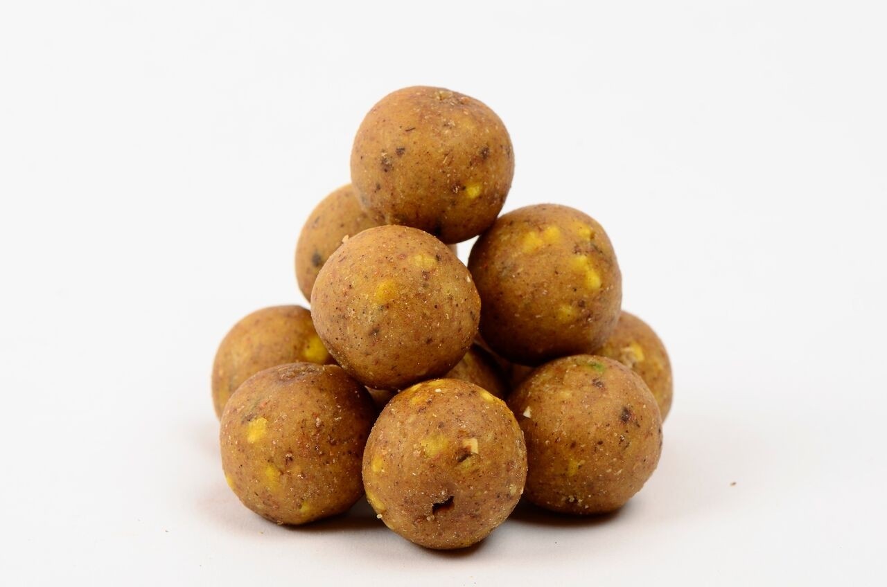 Boilies Big Fish Keltia original Strawberry Hit + Oil 20 mm 1 kg