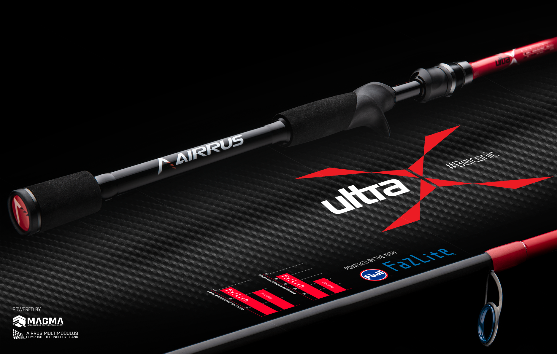 Canna Casting Airrus Ultra X Fuji Fazlite