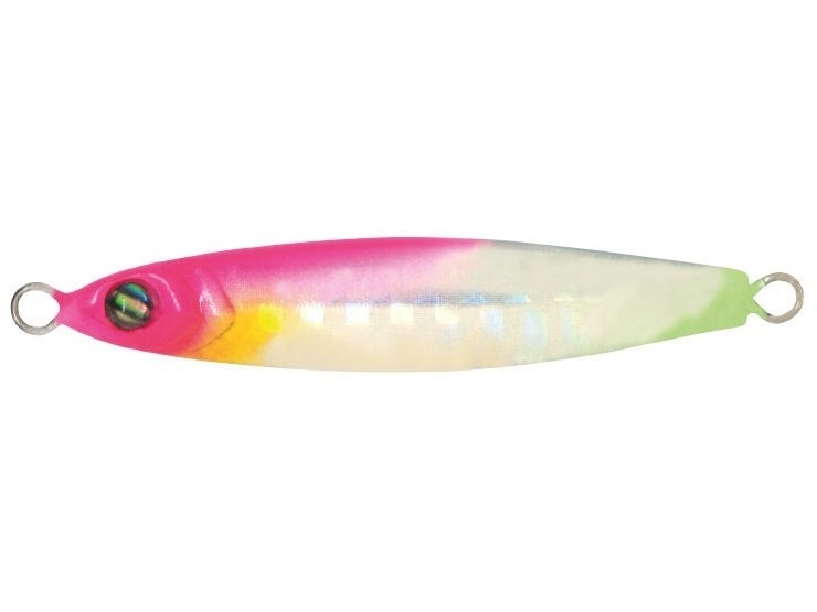 Metal Jig Damiki Tokon Jig JR 6gr Col. D29 Pink Head Glow