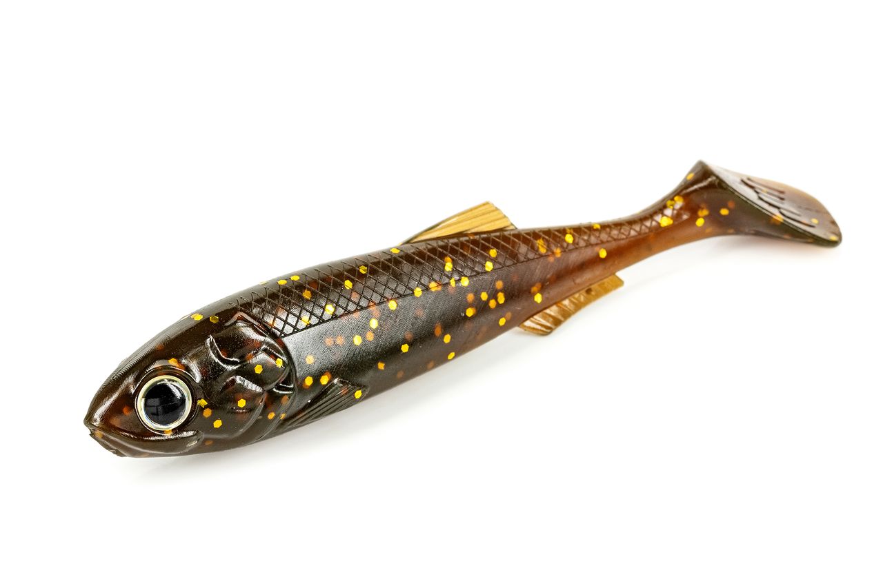 Softbait Molix RT Shad 7" Bulk col. 635 UV Motoroil
