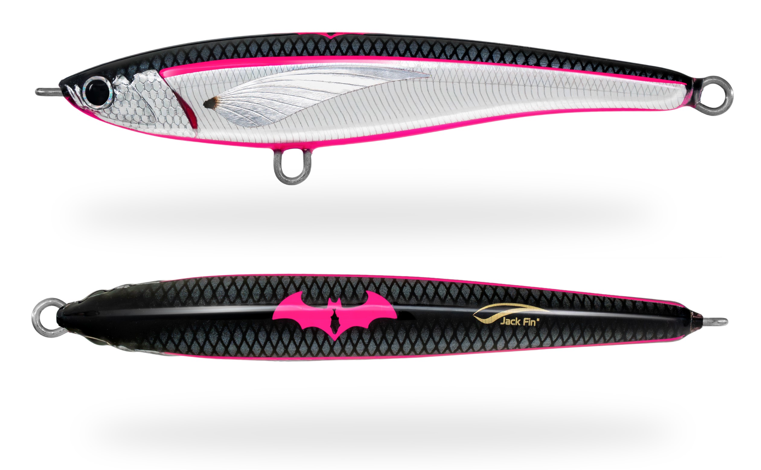 Stickbait Jack Fin Pelagus 120-S (Sinking) col Black Anchovy BATMAMI