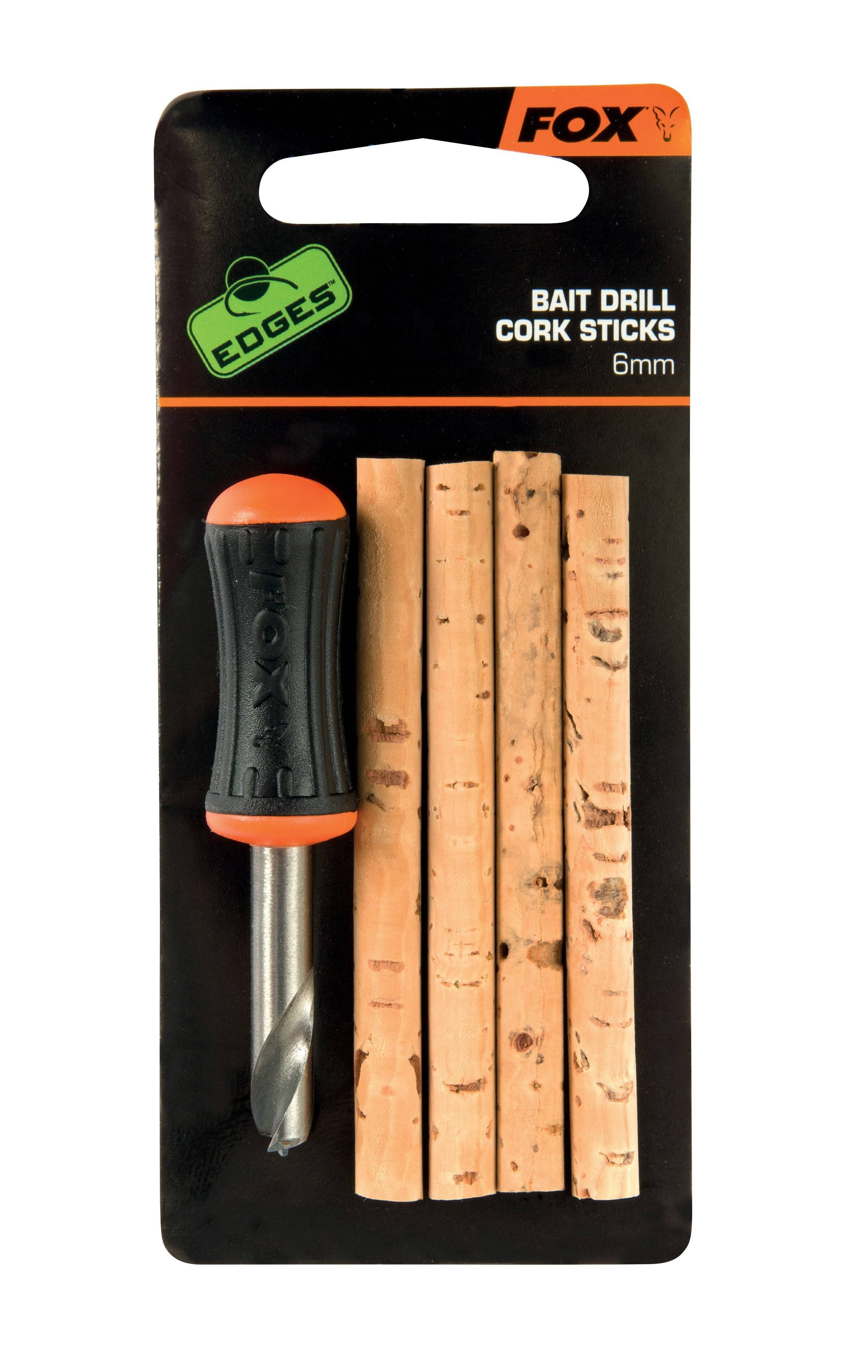 Trapano e Sughero Fox Edges Bait Drill & Crok Sticks 6 mm