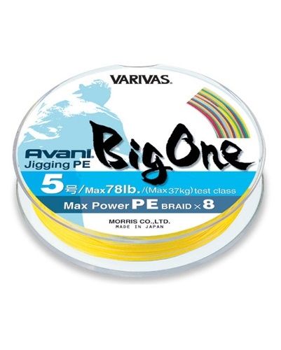 Treccia Varivas Avani Jigging PE Big One Max Power 8 300mt 85lb PE 6