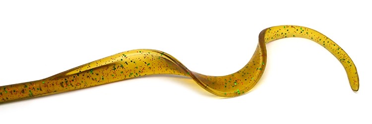 Ribbon Tail Damiki Spear Tail Worm 6.8”