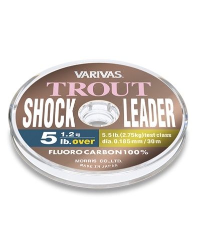 Filo Varivas Trout Shock Leader Fluoro Carbon 30 Mt 2 lb