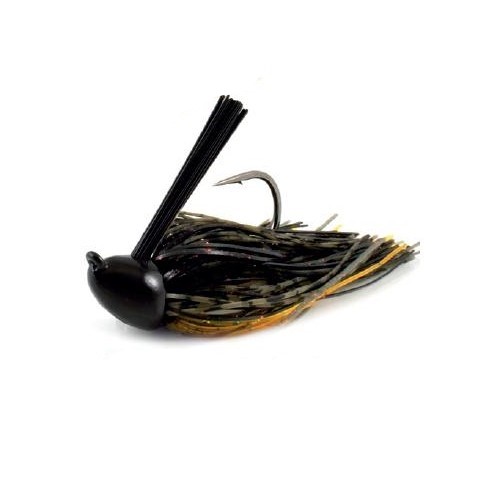 Rubber Jig T3 Custom Baits Compact Jig 5/16 oz col. J10 Black Craw