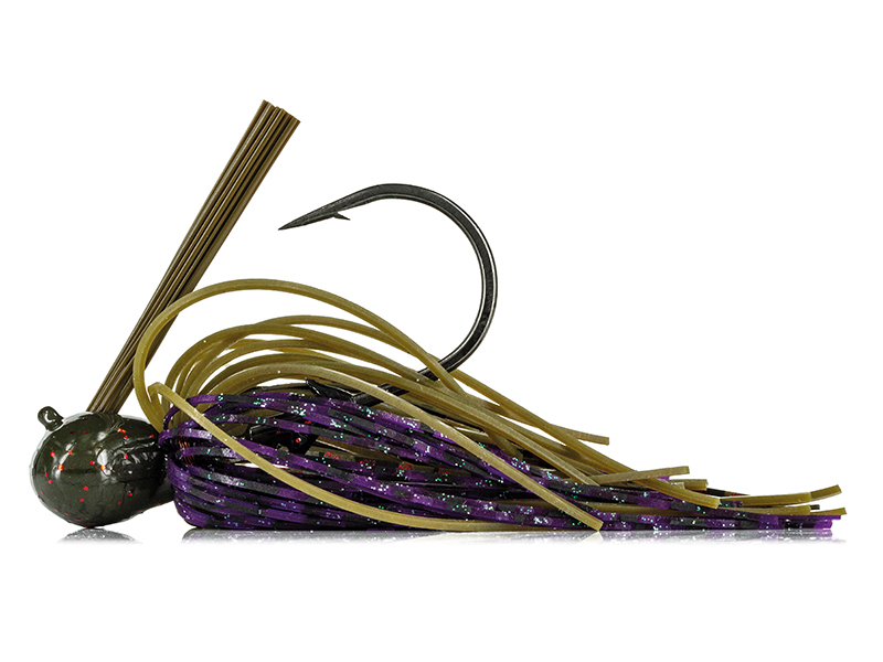 Rubber Jig Molix Football Jig 3/8 oz Amo 4/0 col. 127 GP Red Purple