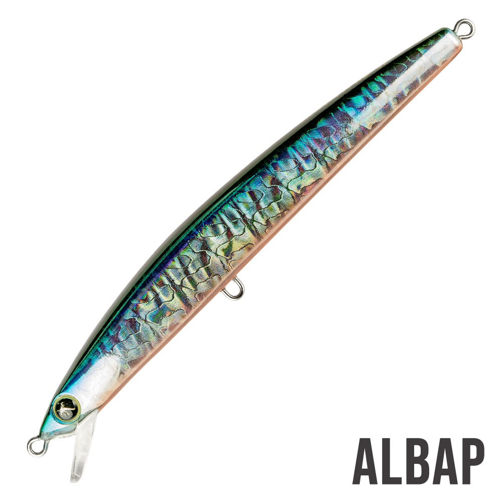 Jerkbait Seaspin Mommotti SF 115 (Slow Floating) 12 g col. ALBAP Jerkbait Seaspin Mommotti SF 115 (Slow Floating) 12 g col. ALBAP
