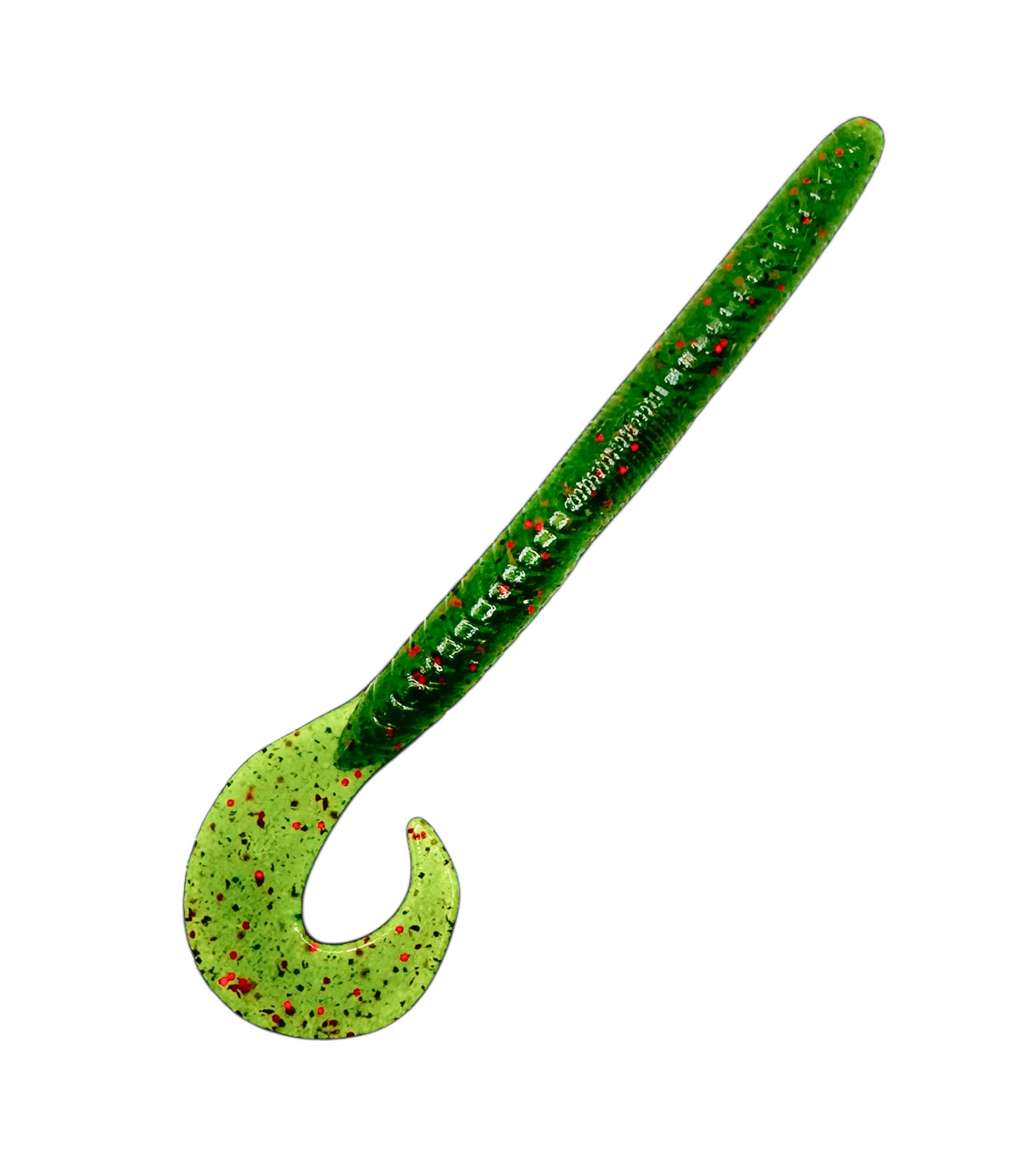Grub Veeu Vecurly 10 cm col. Watermelon Red Black Flake