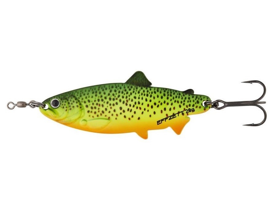 Ondulante Dam Trout Spoon 9cm 25g Sinking Fire Trout Uv Ondulante Dam Trout Spoon 9cm 25g Sinking Fire Trout Uv