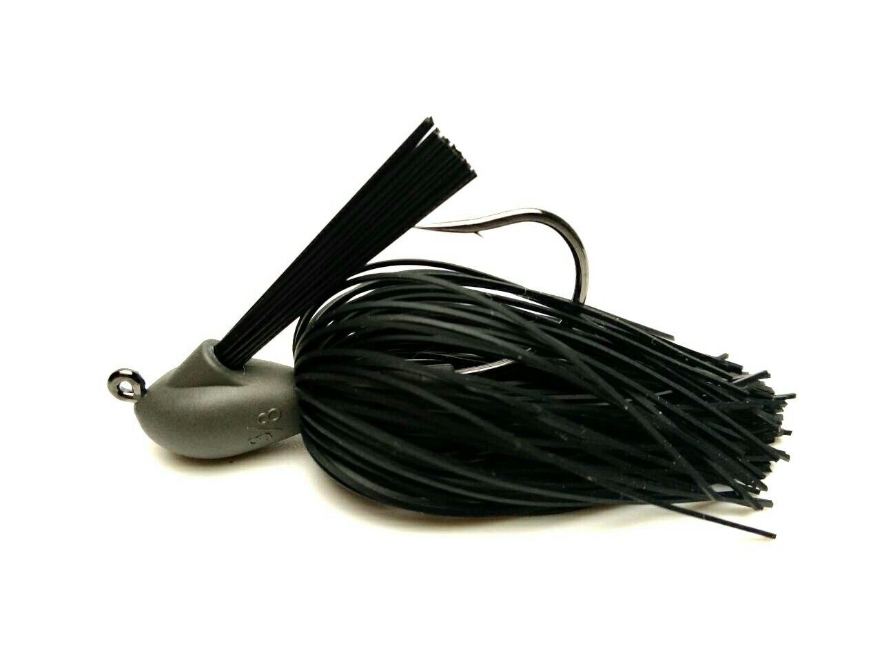 Rubber Jig Keitech Model One V2 1/4 oz (7 g) col. K001 Black Rubber Jig Keitech Model One V2 1/4 oz (7 g) col. K001 Black