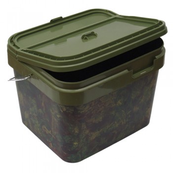 Secchio Square camo bucket 
