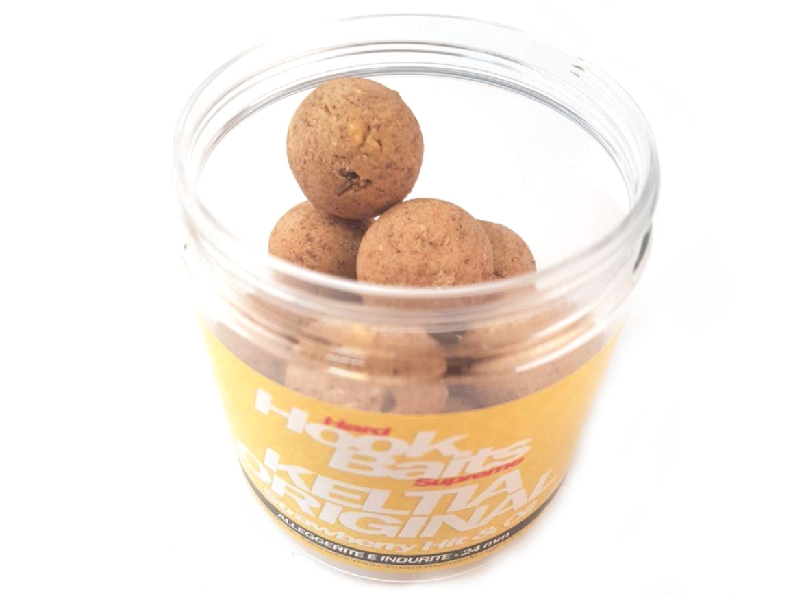 Boilies Big Fish Indurite Keltia original 24mm barattolo