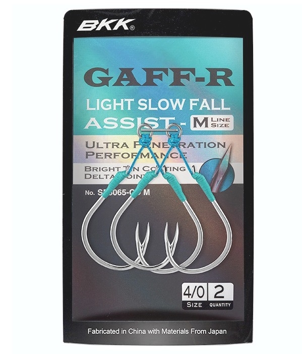 Amo BKK Light Slow Jigging Assist Hook (M) Double 