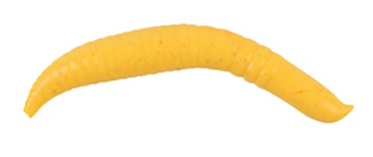 Worm Berkley GULP Pinched Crawler 1 Inch col. Chunky Cheese (Floats)