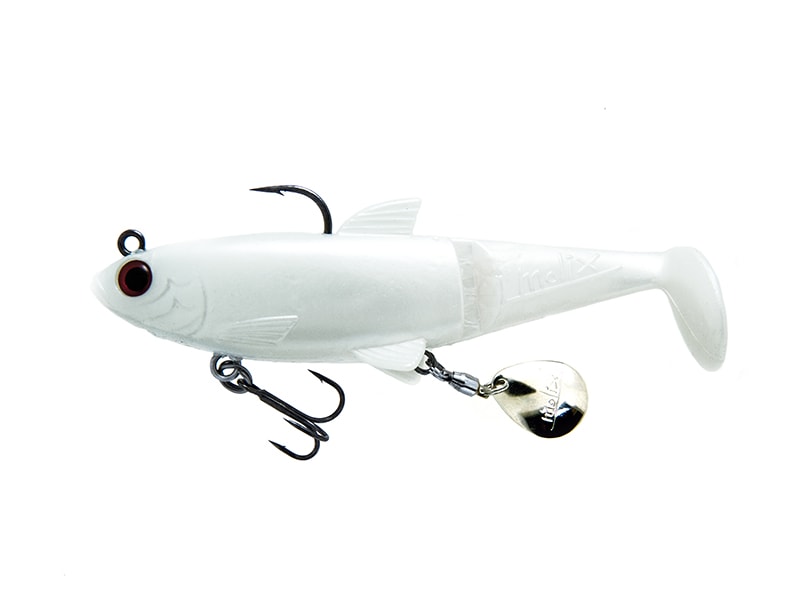 Swimbait Molix Shad 100 - 24 g col. Pearl white