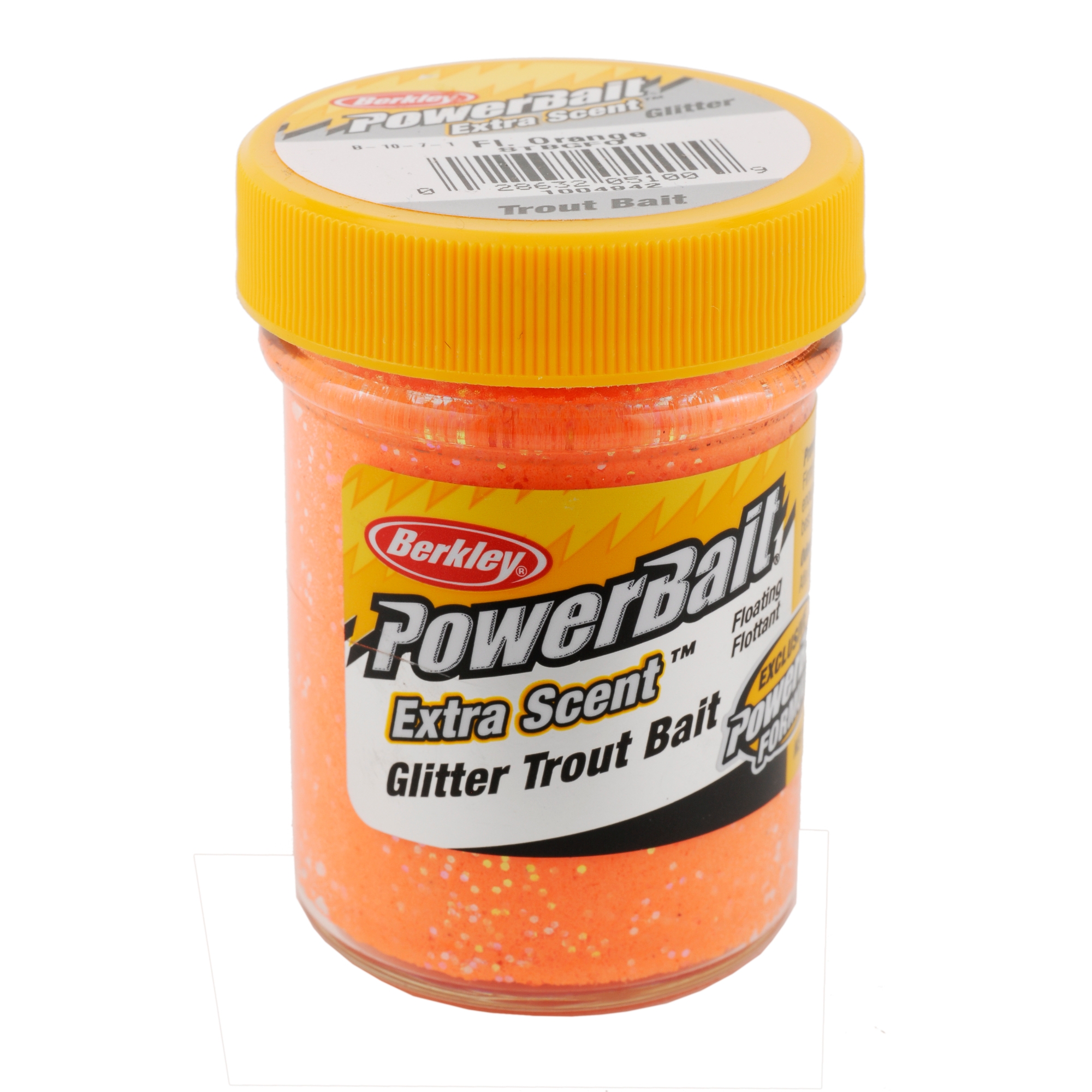 Pasta per Trote Berkley PB Secret Glitter Trout Bait col Fluo Orange