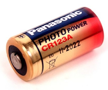 Batteria per Ricevente Nash R3/S5R receiver batteries (CR123A)