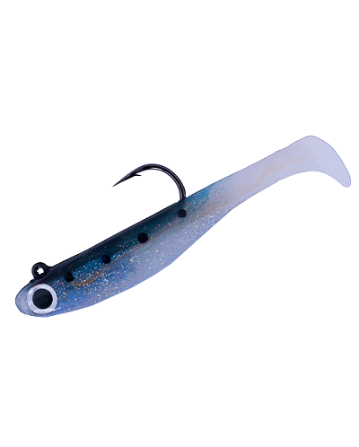 Soft Shad Bertox Seabass Candy 9 cm col. Blue Sardine (3pz)