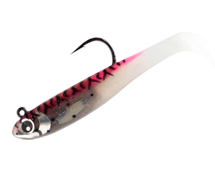 Soft Shad Bertox Natural Sardine 11 cm 45 gr Col. Pink Mackerel