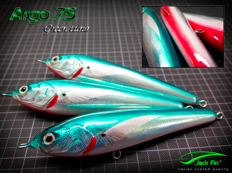 Artificiale Argo 75 col. Green Tuna