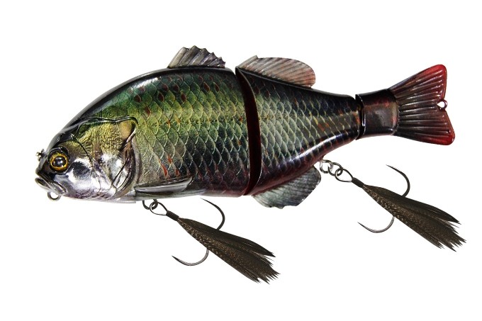 Swimbait Jackall Chibitarel col. RT Black Pirarucu