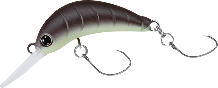 Crankbait Trout Area Daiwa Masuno Imomushi col. Brown Glow Crankbait Trout Area Daiwa Masuno Imomushi col. Brown Glow