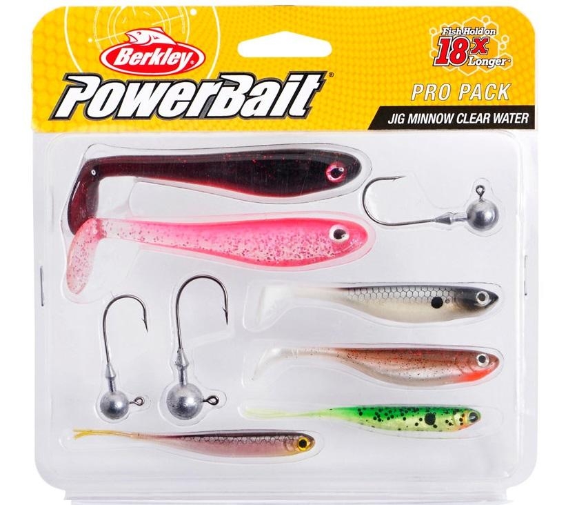 Kit Berkley Pro Pack Jig Minnow Clear Water